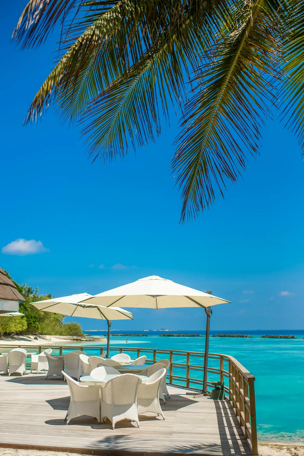 Plage et lagon turquoise de l'Île Maurice